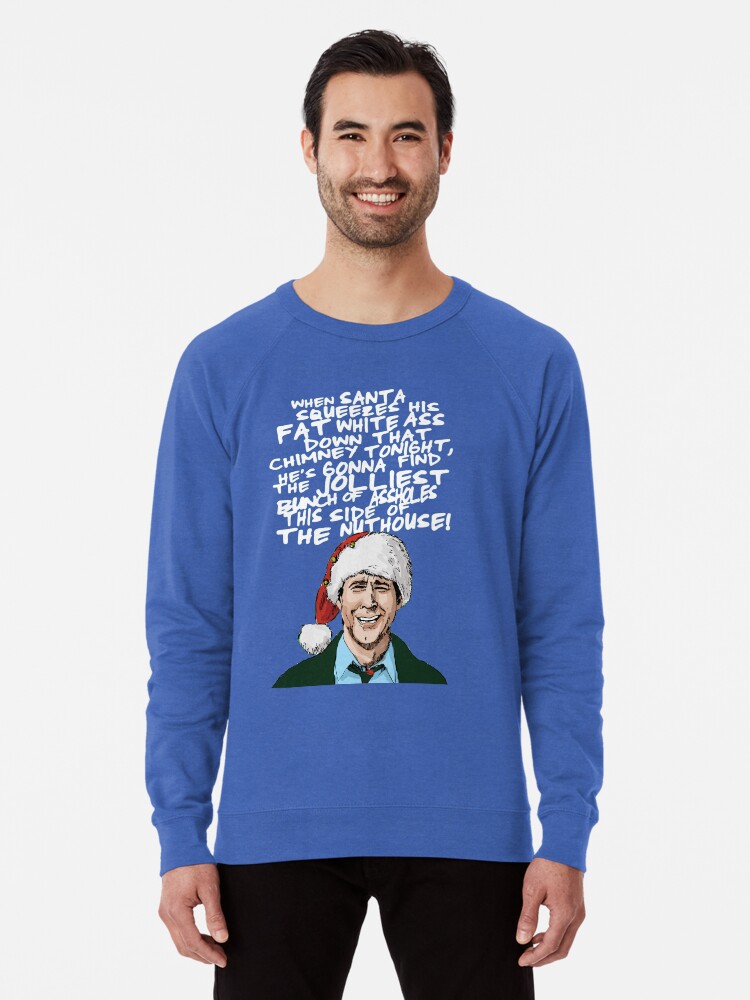 Alternate view of Griswold alternative Christmas card Lightweight Sweatshirt