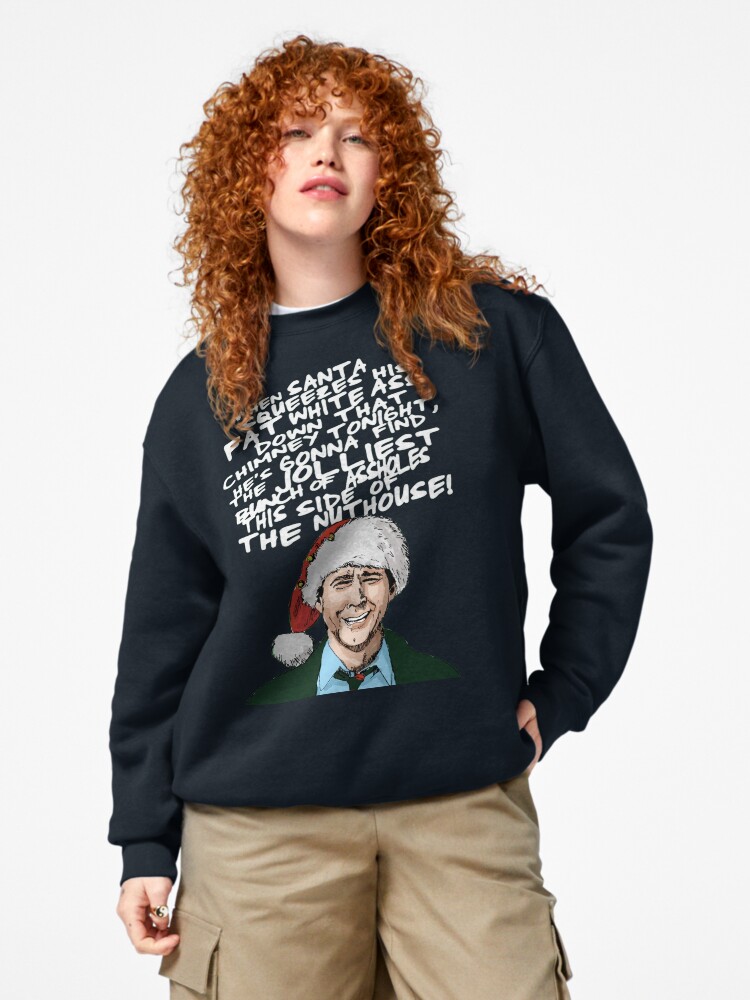 Thumbnail 4 von 7, Pullover, Griswold alternative Weihnachtskarte designt und verkauft von Socialfabrik.