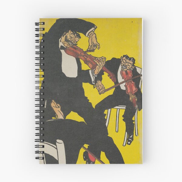 Item preview, Vintage Illustration of Violinists (1911) designed and sold by BravuraMedia.