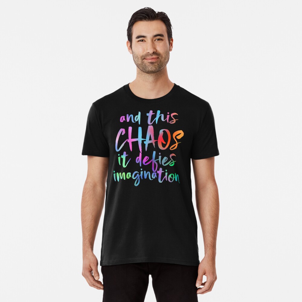 peace and chaos t shirt