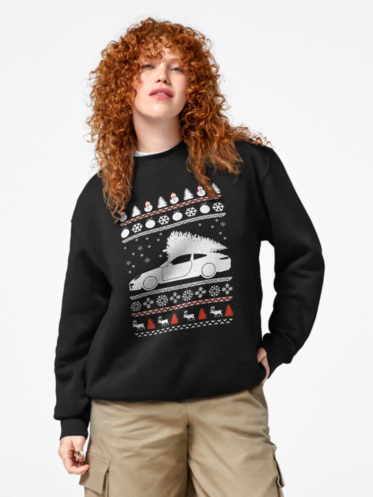 Thumbnail 4 von 7, Pullover, Ugly Christmas Sportscar designt und verkauft von dtino.