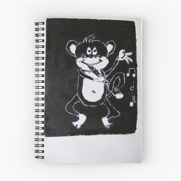 Artikelvorschau, Monkey playing a clarinet entworfen und verkauft von kdesignz.