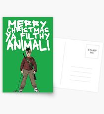 Kevin MacCallister Alternative Christmas Card Postcards