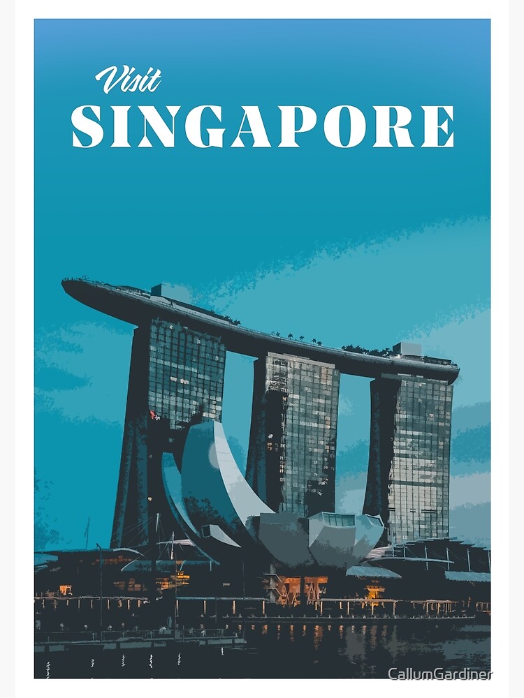 "Singapore" Poster for Sale by CallumGardiner Redbubble