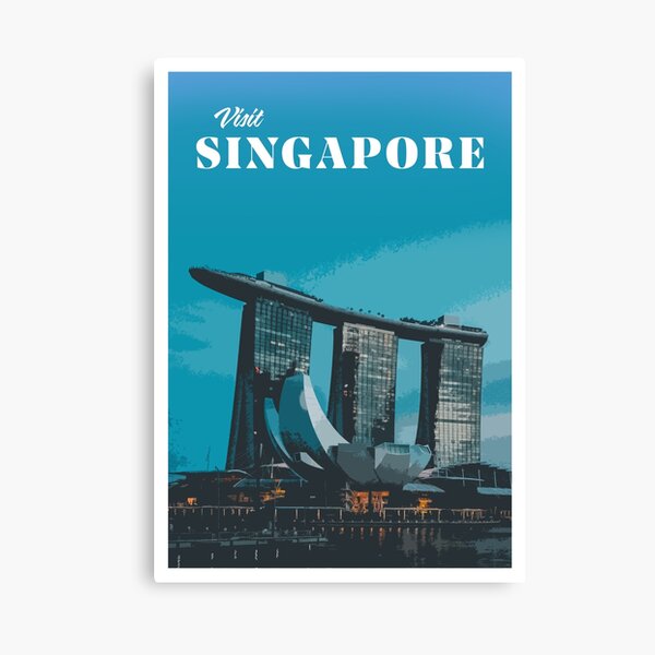 Singapore Canvas Print
