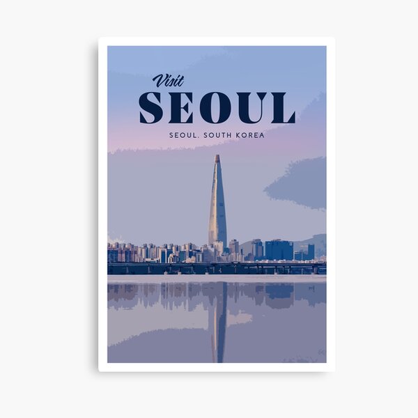 Seoul Canvas Print