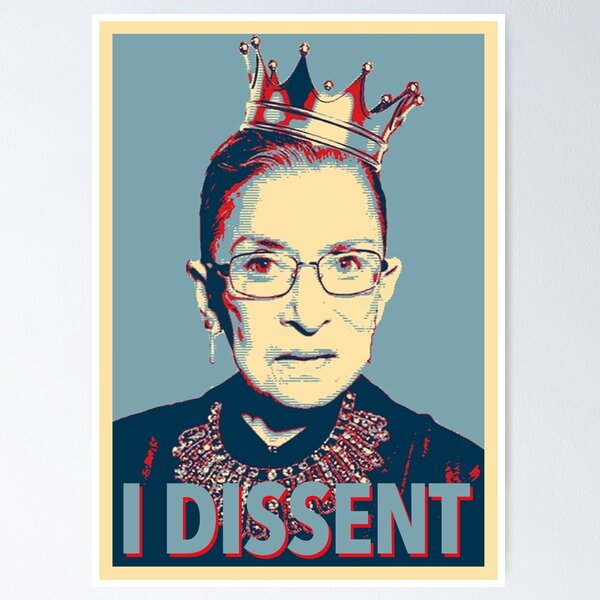 Item preview, Notorious RBG I dissent designed and sold by Thelittlelord.