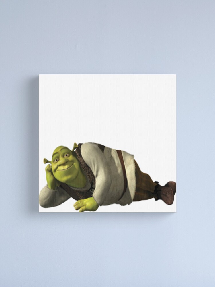 Giant Shrek Head Art Print for Sale by MemeStickersCo