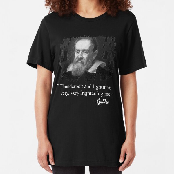 Thunderbolt and Lightning Galileo Slim Fit T-Shirt