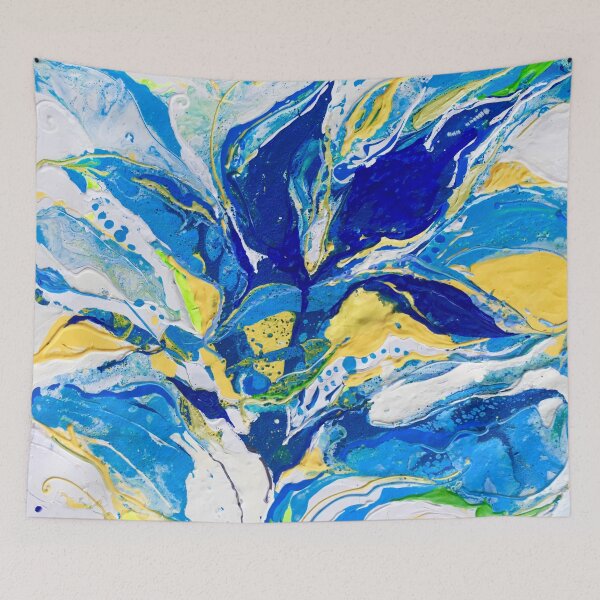 Item preview, Blues flowers designed and sold by nataliakuruch.