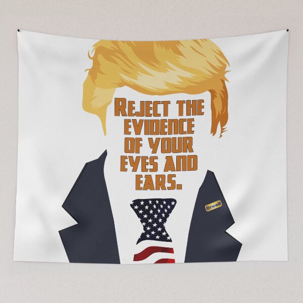 Artikelvorschau, Trump als Orwells INGSOC entworfen und verkauft von candhdesigns.