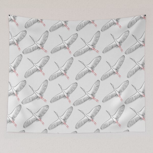 Item preview, White storks designed and sold by Milatoo.