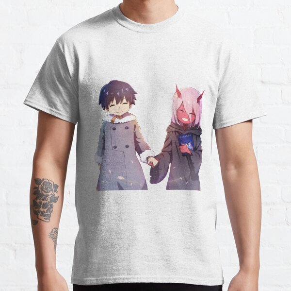 Hiro and Zero Two | Darling in the Franxx Classic T-Shirt