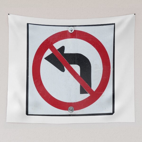 Item preview, Left turn prohibited designed and sold by Martin Boisvert.