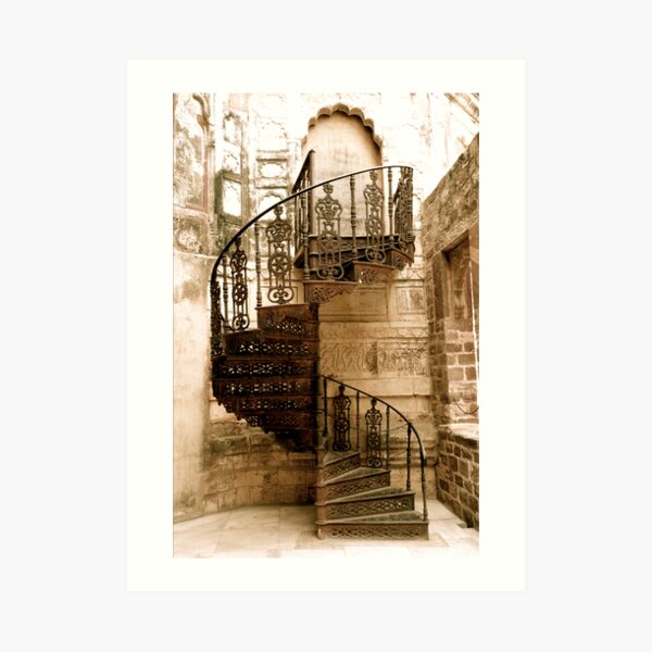 going up Art Print