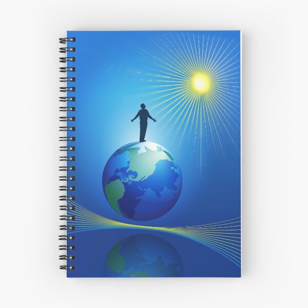 Item preview, Man On Globe designed and sold by lydiasart.
