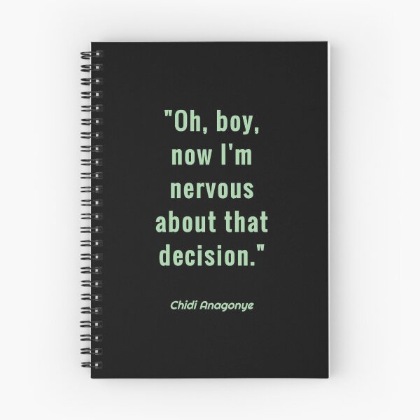 Item preview, Oh, boy, now I'm nervous about that decision - Chidi Anagonye,  The Good Place  designed and sold by nopemom.