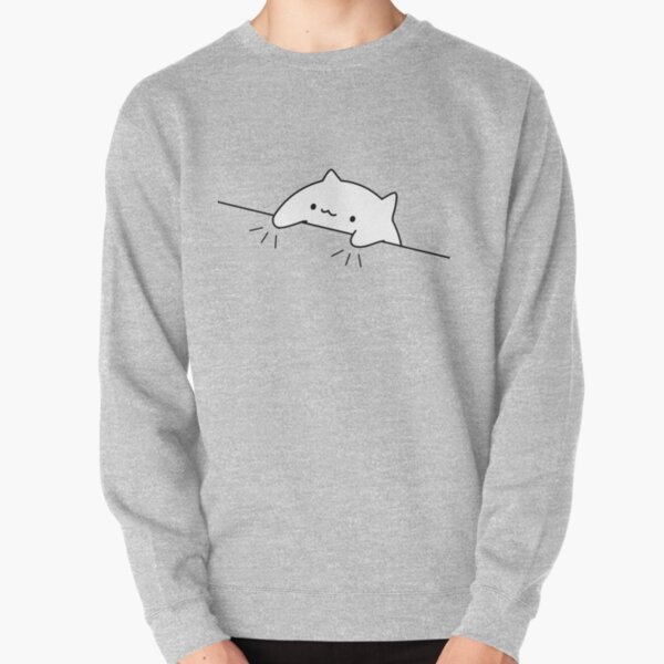 Bongo cat Pullover Sweatshirt