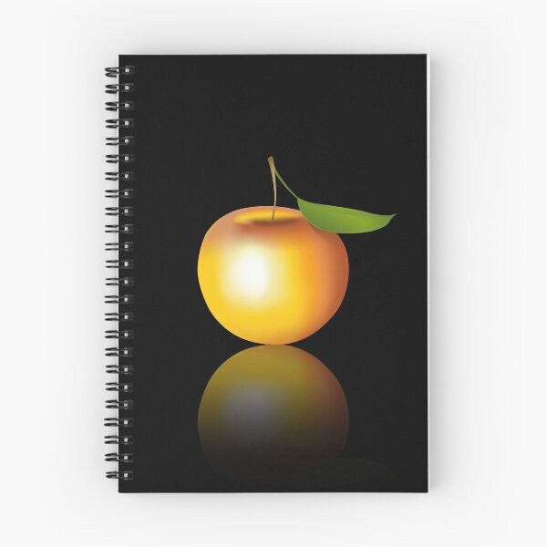 Item preview, Apple on Black designed and sold by lydiasart.