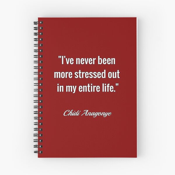 Item preview, I've never been  more stressed out  in my entire life - Chidi Anagonye, The Good Place designed and sold by nopemom.