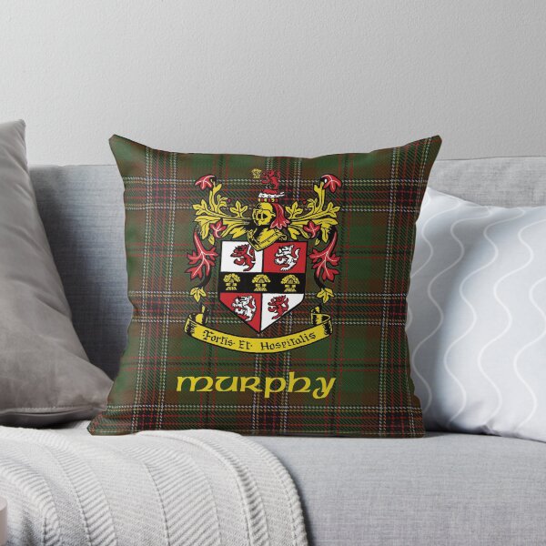 Clan Murphy Throw Pillow