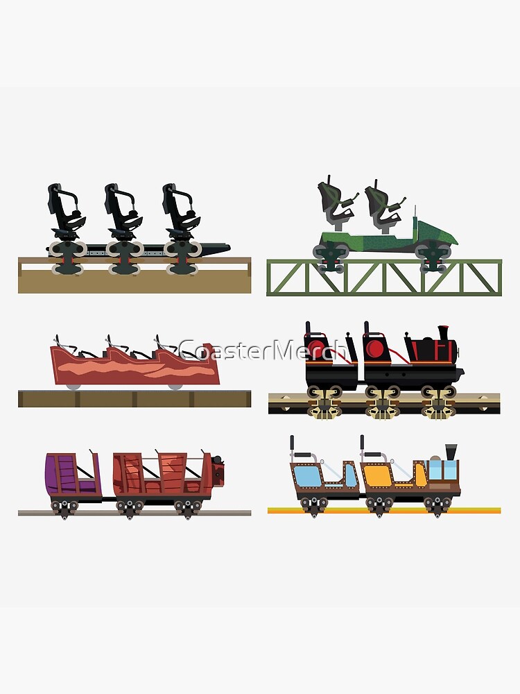 Liseberg Coaster Cars Design by CoasterMerch