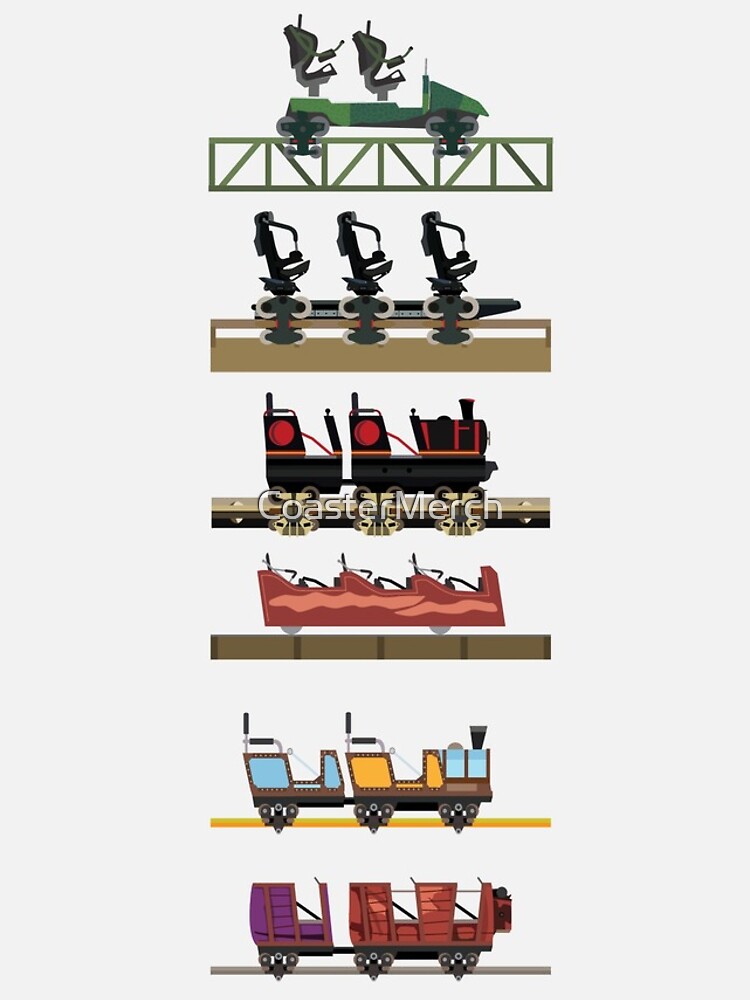 Liseberg Coaster Cars Design by CoasterMerch