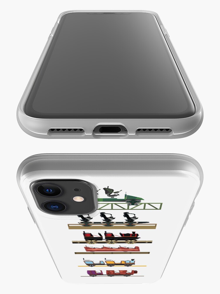 Alternate view of Liseberg Coaster Cars Design iPhone Case & Cover