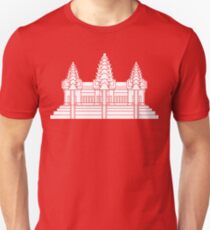 Angkor Wat / Khmer / Cambodian Flag Unisex T-Shirt
