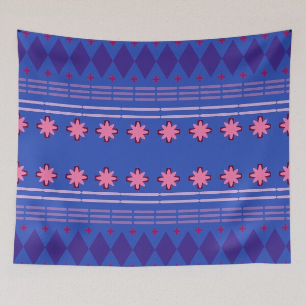 Artikelvorschau, motivos en morado y azul entworfen und verkauft von LoreleyRhine.