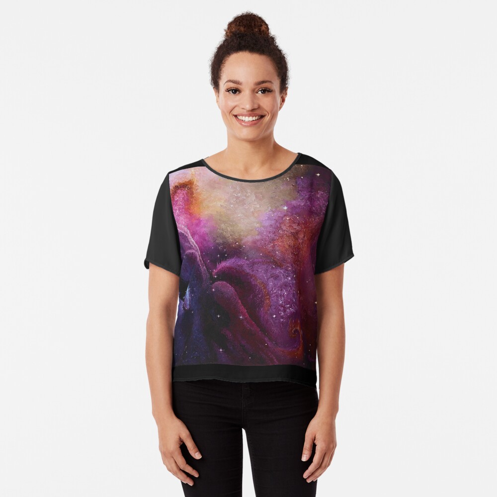 Orion's Nebula Chiffon Top