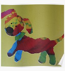 Purl One Knit One Pup Poster