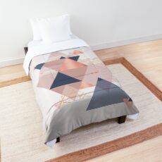 Geometrischer Stunner Tagesdecke