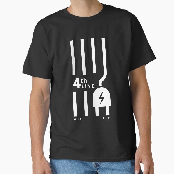 4th Line Plug - Hockey Classic T-Shirt