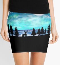 Aurora Borealis Mini Skirt