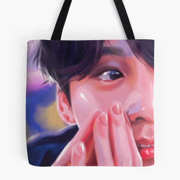 Item preview, BTS Jungkook fanart (oil paint)  designed and sold by BtsArmyStuff.