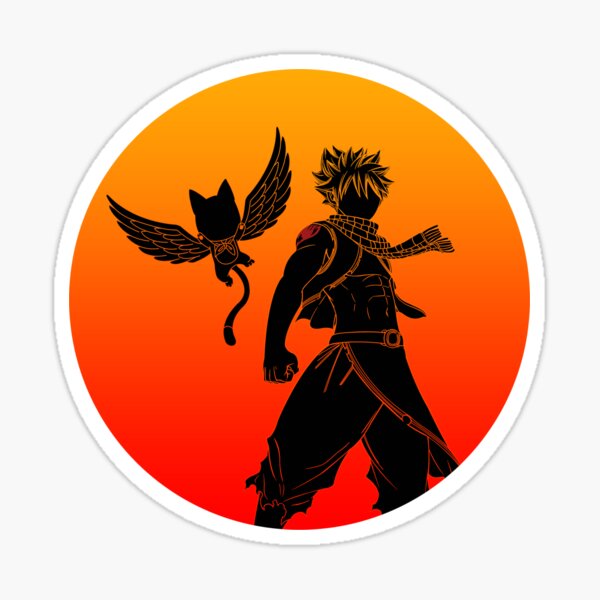 Dragon Force Natsu - Natsu Dragneel Fairy Tail - Sticker