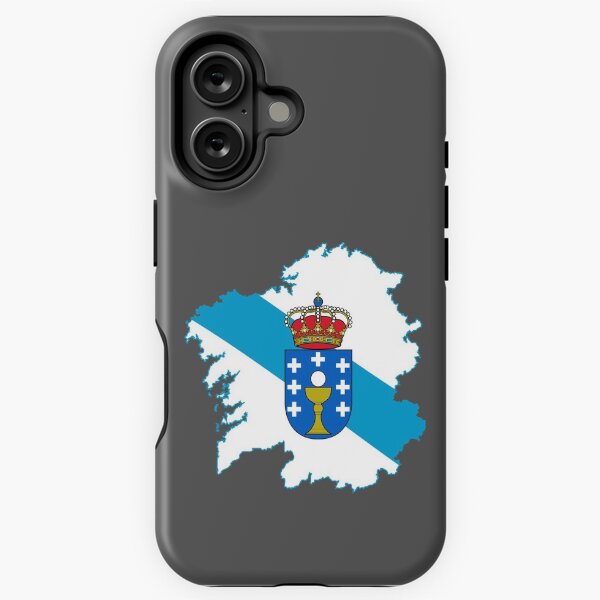 Item preview, Galicia Map Flag designed and sold by PZAndrews.