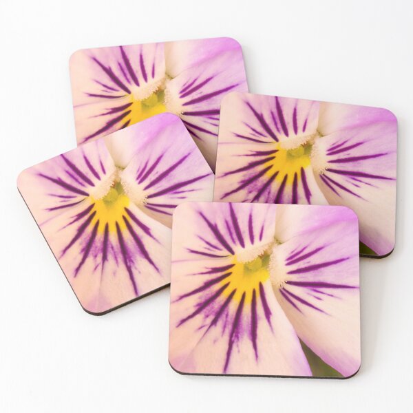 Item preview, Purple And White Pansy Macro designed and sold by Sandra Foster.