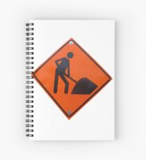 Construction Spiral Notebook