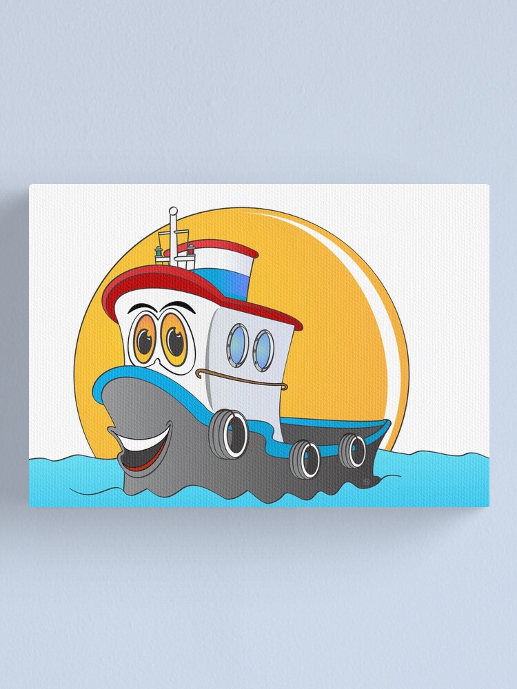 Cartoon Tug Boat