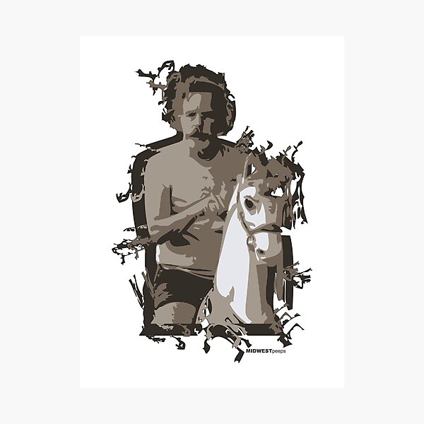 Item preview, Bob Weir on a Horse designed and sold by MIDWESTpeeps.