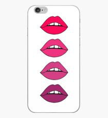 Rosa Ombre-Lippen iPhone-Hülle & Cover