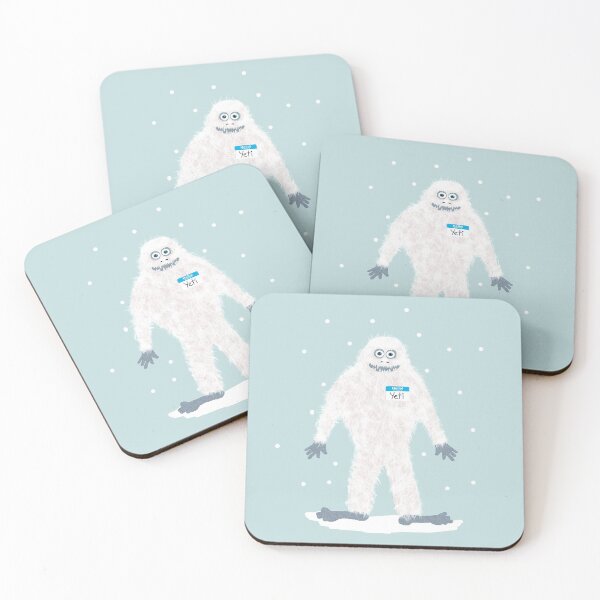 Item preview, Yeti with Name tag designed and sold by Amy Hadden.