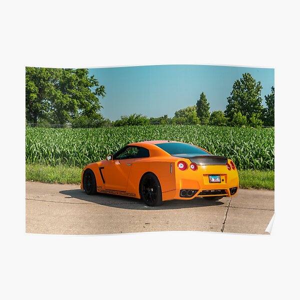 Nissan GT-R Poster