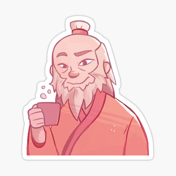 Avatar Uncle Iroh Sticker Sticker