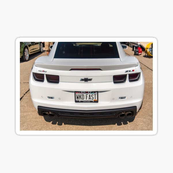 Nickey Camaro ZL1 Sticker