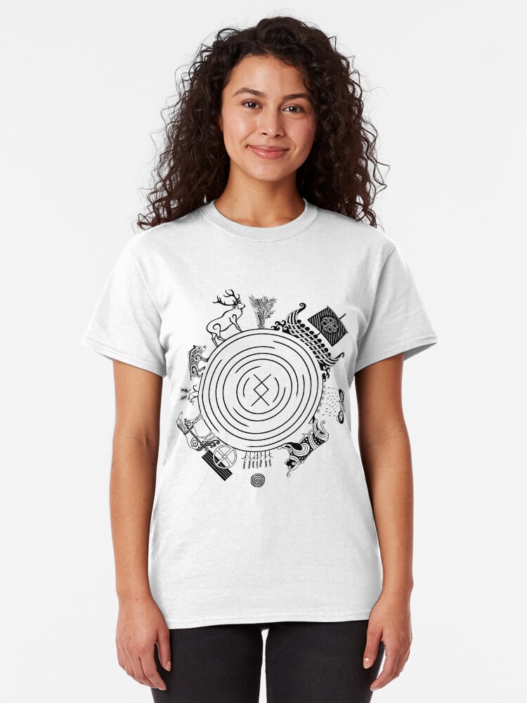 Alternate view of Freyr - God of the World Classic T-Shirt