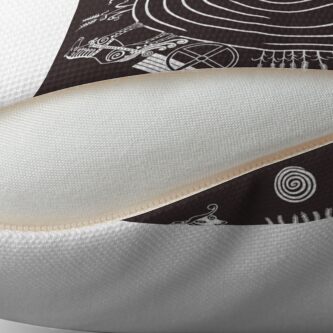 Alternate view of Freyr God of the World Floor Pillow