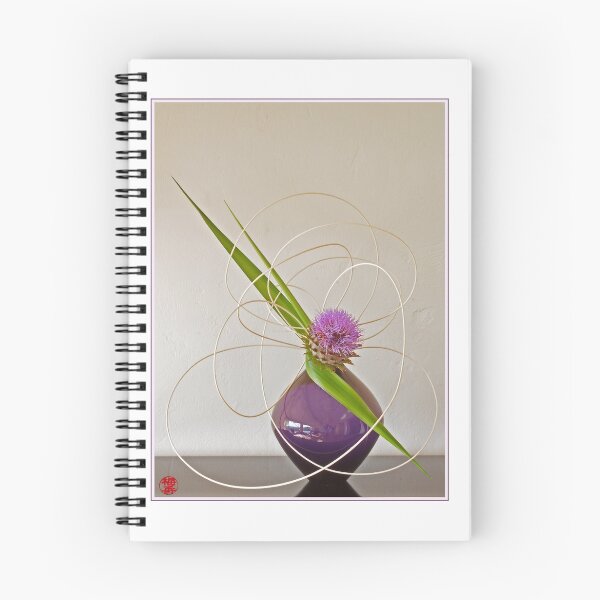 Item preview, Ikebana-047 Greeting Card designed and sold by Baiko.